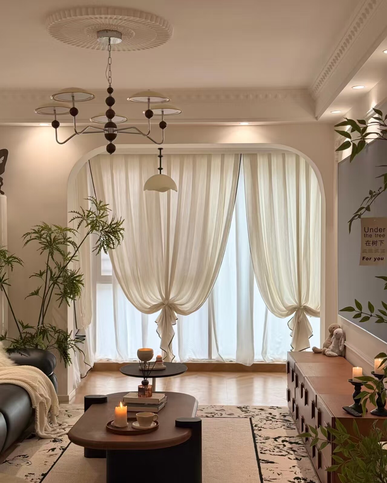 立体竖纹水波纹肌理窗帘