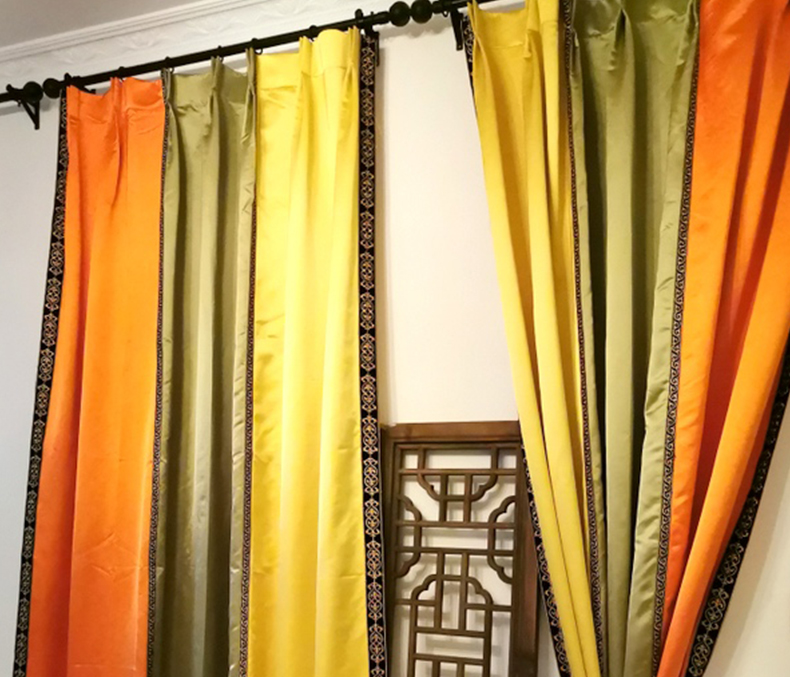 中式风格窗帘(图3)