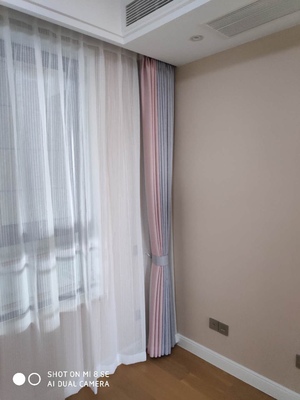 海口窗帘店窗帘安装案例1